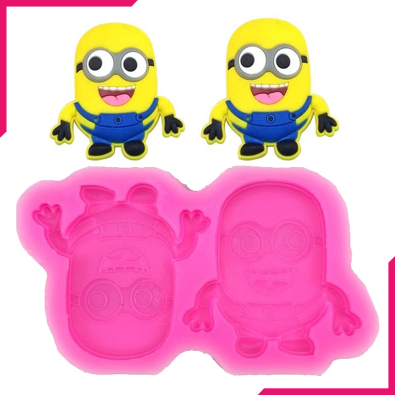 Two Minions Silicone Mould