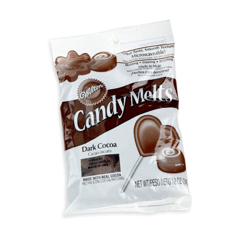 Wilton Dark Coco Candy Melts 340gms