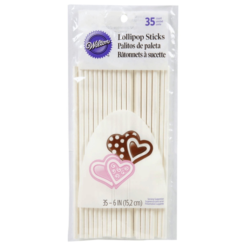 Wilton Lollipop Sticks / Candy Sticks 6"
