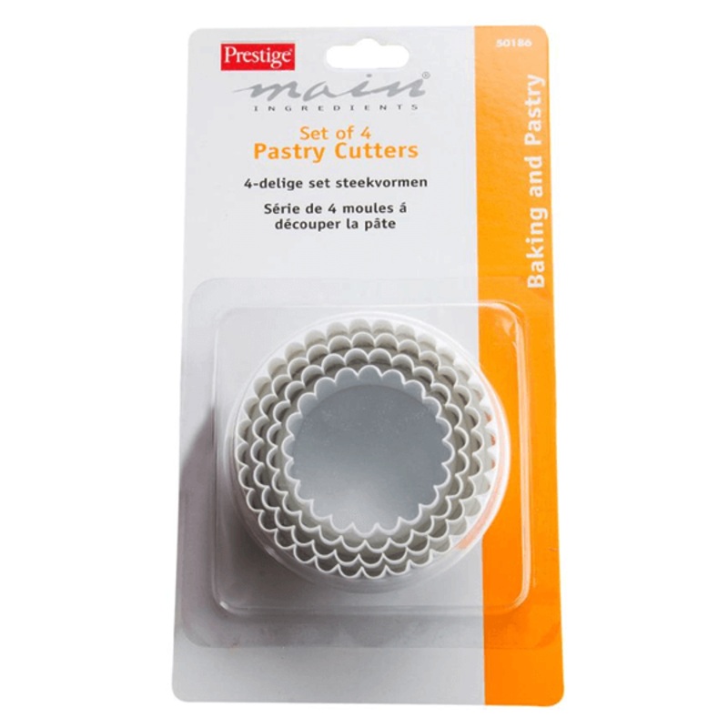 Prestige 4Pcs Pastry Cutter