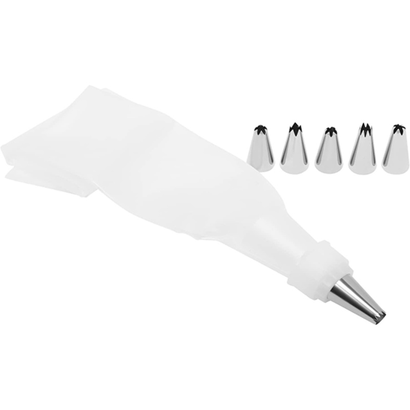 Prestige pipping/Icing Bag with 5 Steel Nozzle/tip