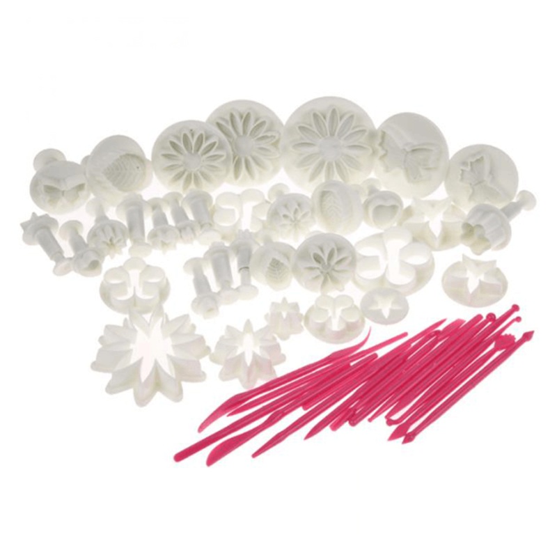47 pcs Pastry, Fondant & Cake Tools Set