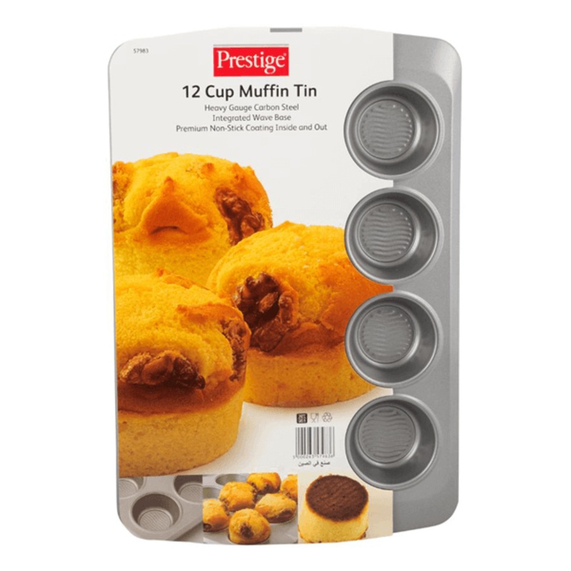 Prestige 12Cup Muffin Pan Design