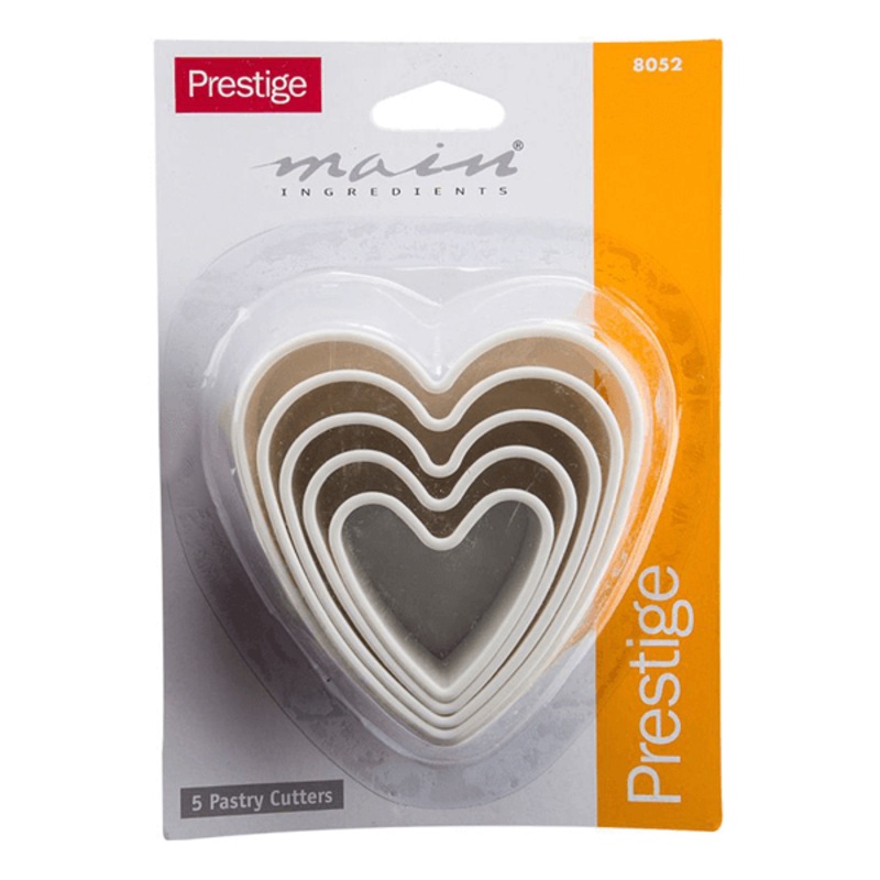 Prestige 5Pcs Heart Shape Pastry