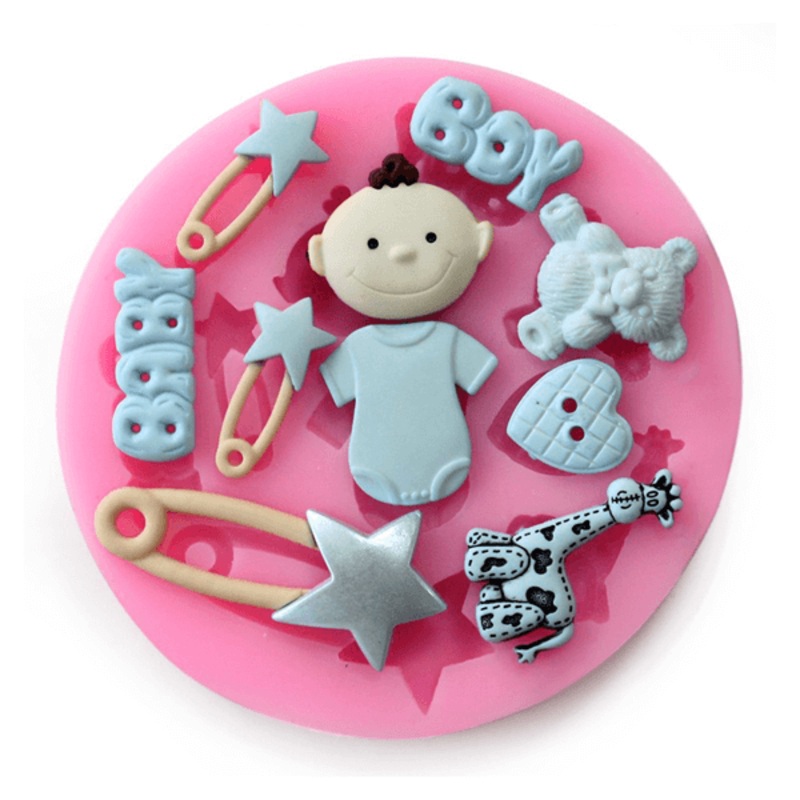 Silicone Mould Baby Boy Items