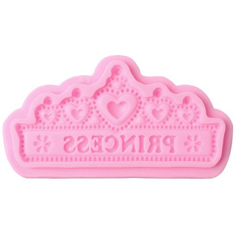 Princess Crown Shape Silicone Cake Mold