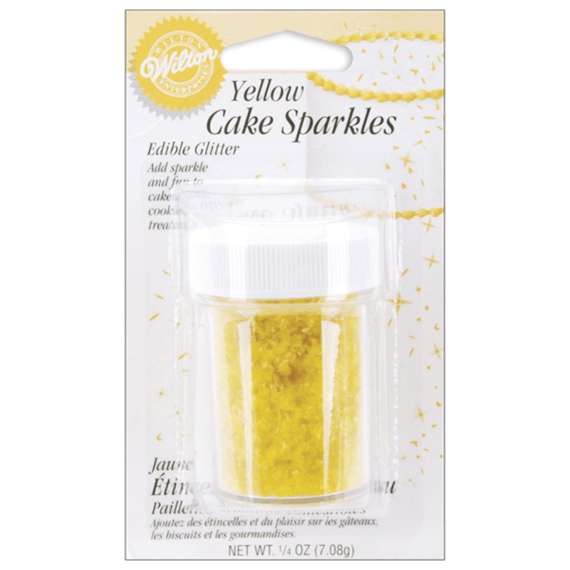 Wilton Cake Sparkles Yellow