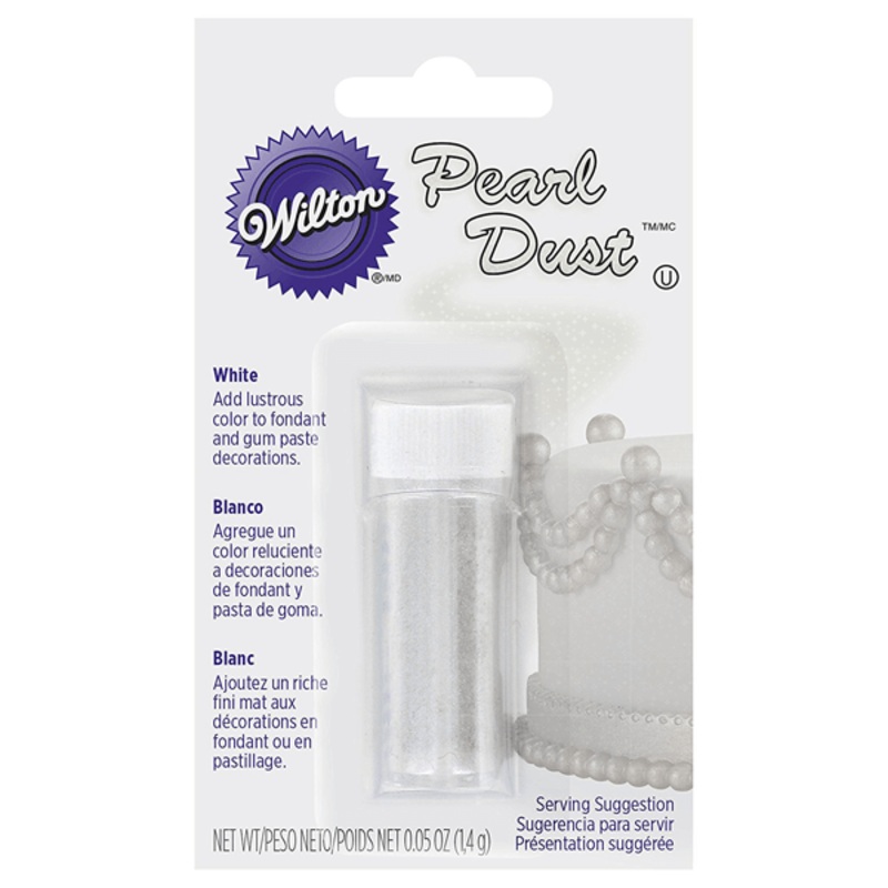 Wilton White Pearl Dust