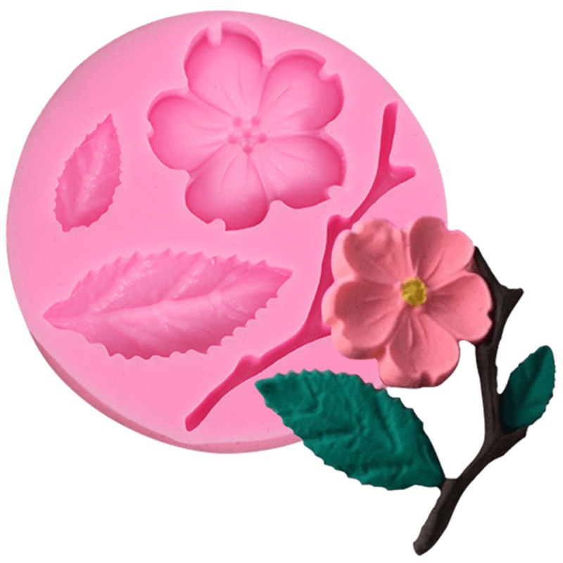 3D Silicone Fondant Mold Blossom