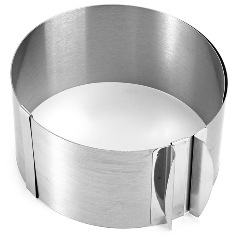 6"-12" Stainless Steel Adjustable Cake Ring