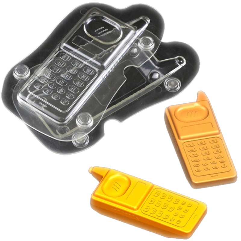 Acrylic 3D Mobile Shape Chocolate Mold
