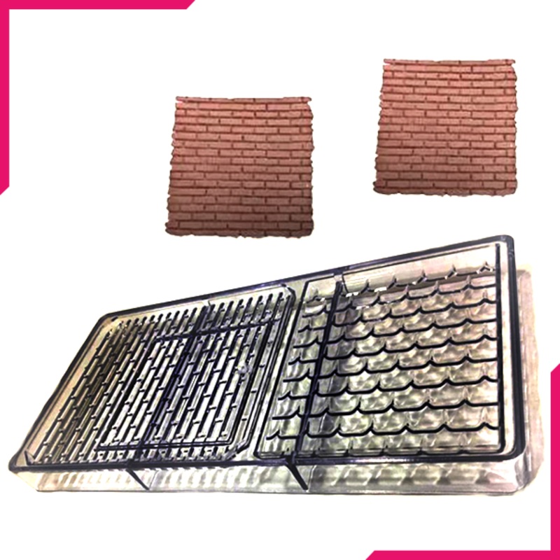 Acrylic Chocolate Mold House Walls