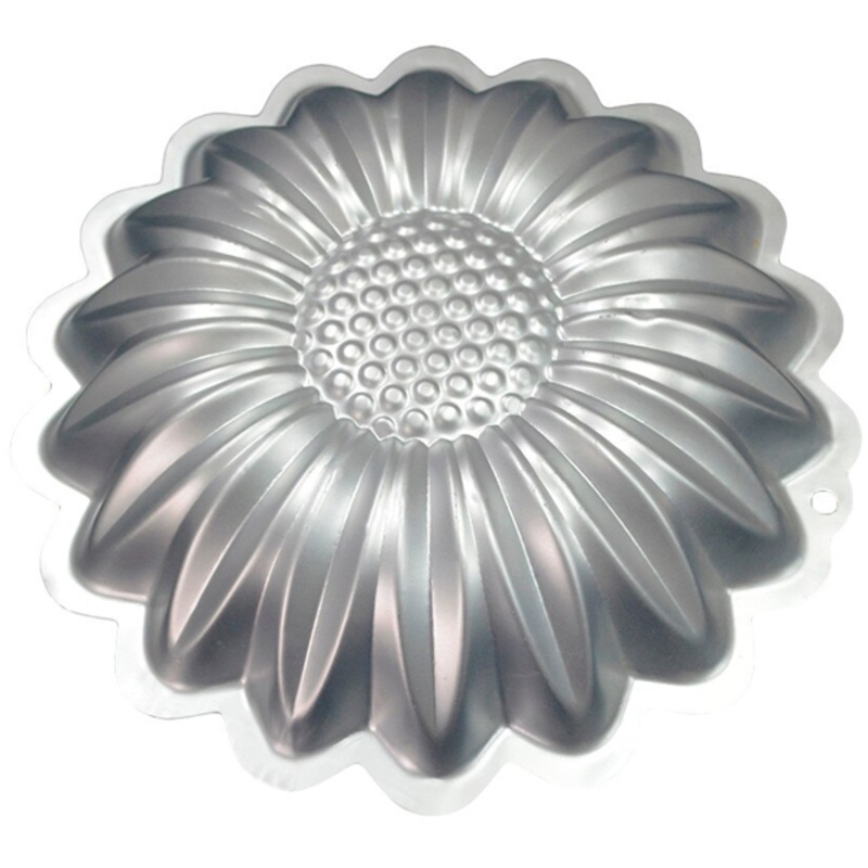 Aluminum Sunflower Cake Decorating Mold