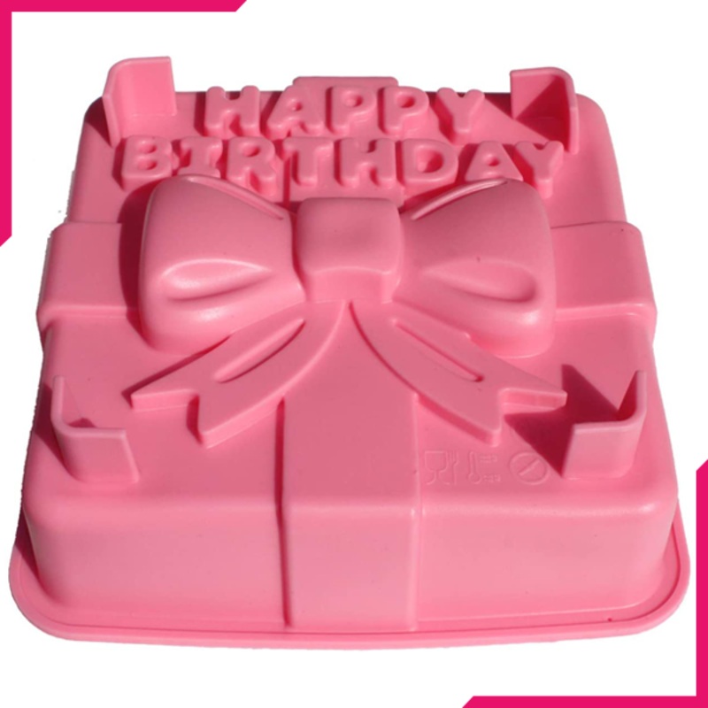 Happy Birthday Silicone Cake Mold
