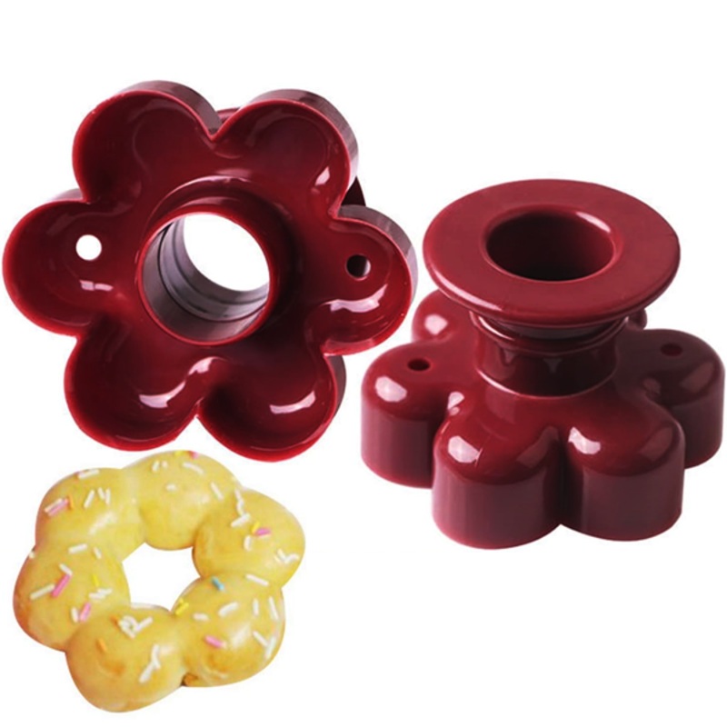 Plastic Flower Donut Cutter