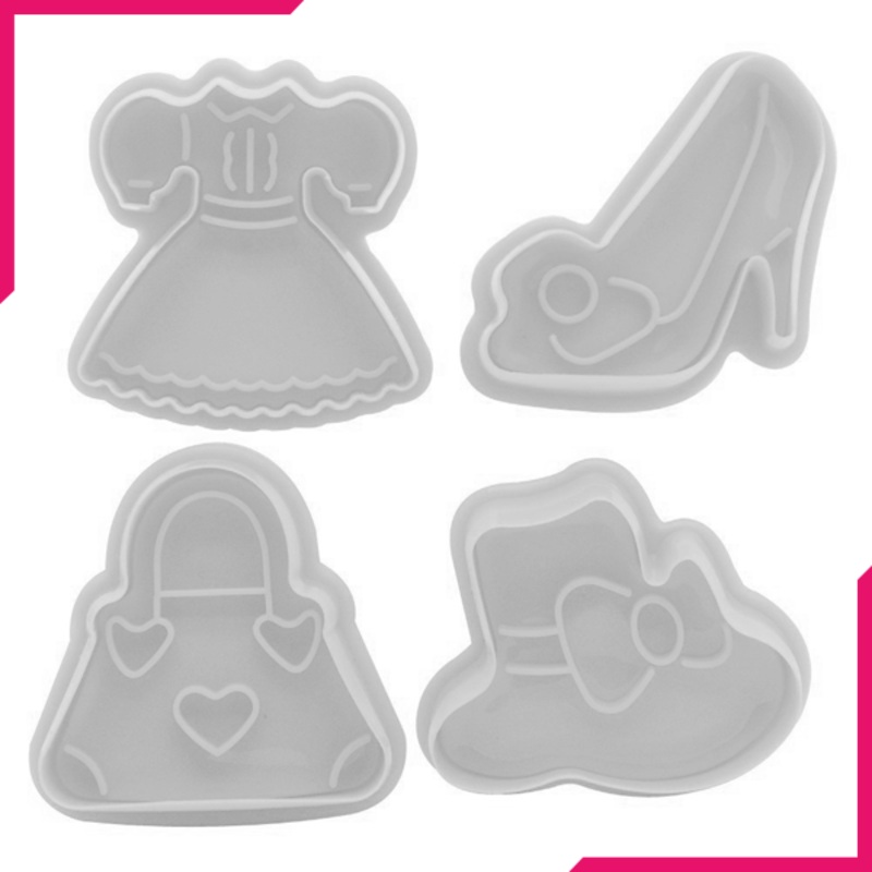Plunge Cutter Princess 4 Pcs