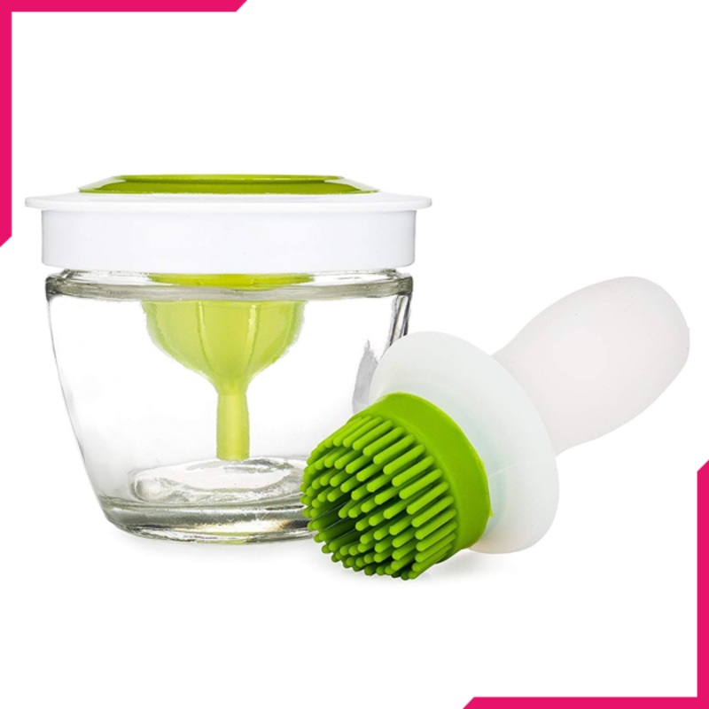 Silicone Chef's Basting Oil Brush Set