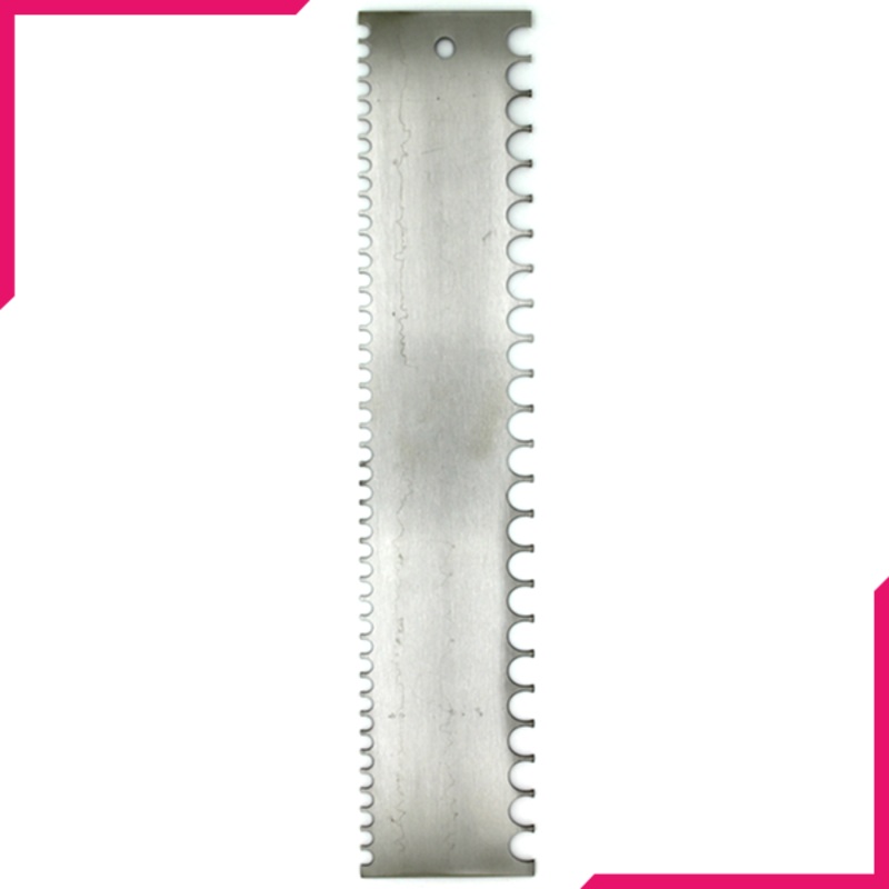 Stainless Steel Icing Comb Pattern 7