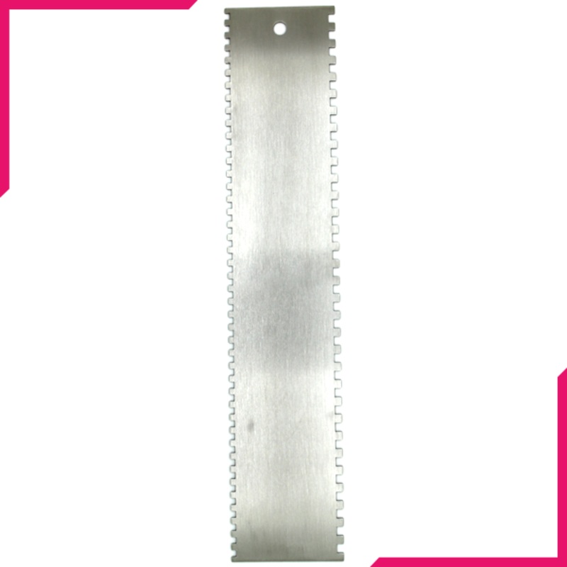 Stainless Steel Icing Comb Pattern 9