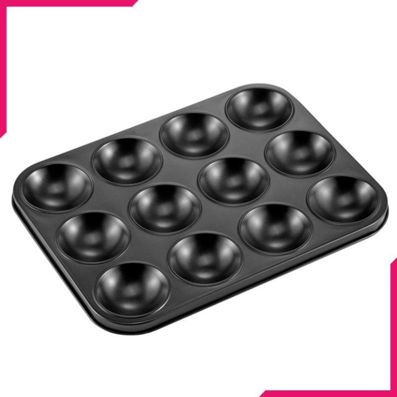 12 Cavity Bite Cupcake Tray