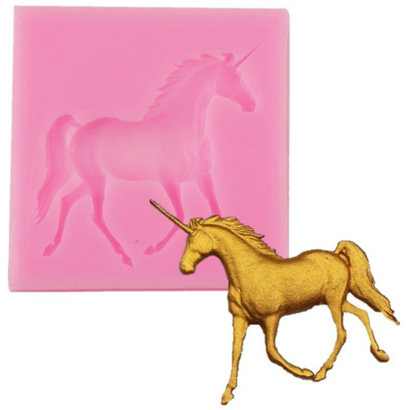 3D Unicorn Silicone Fondant Mold