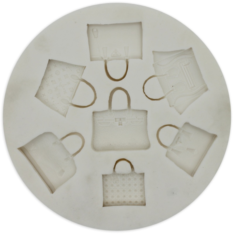 Branded Hand Bags Silicone Mold