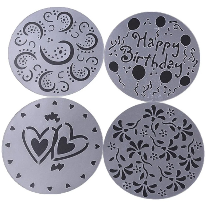 Cake Stencils 4 Designs