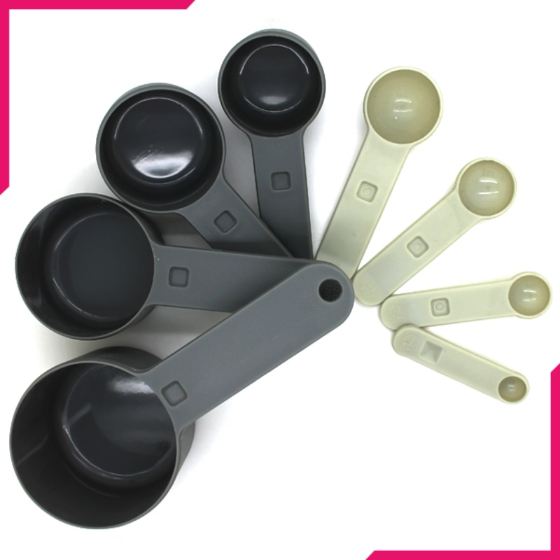 Measuring Cups & Spoons Set 8 Pcs