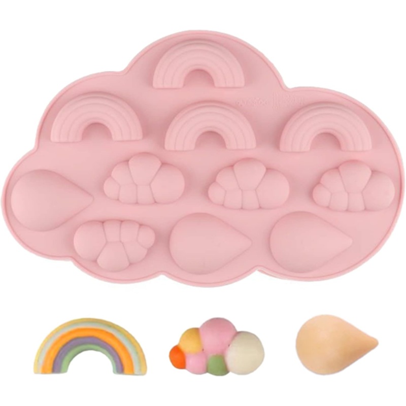 Rain Theme Silicone Mold