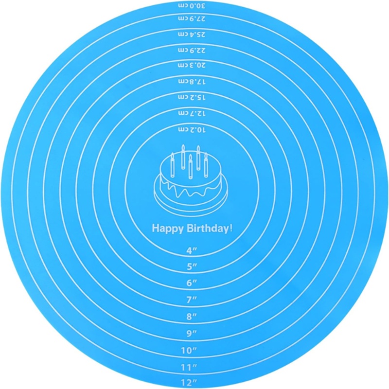 Round Silicone Baking Mat