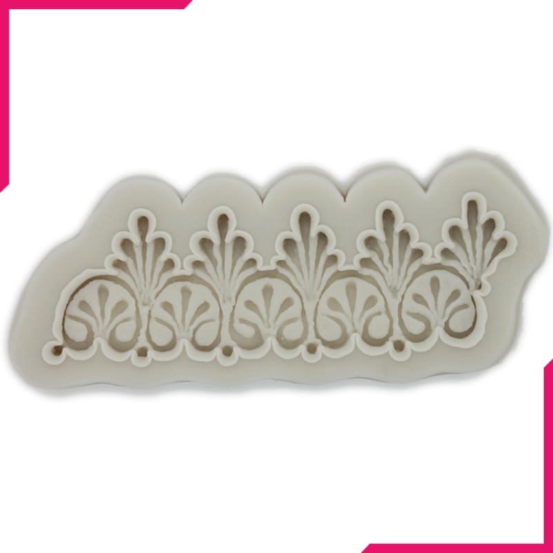 Silicone Fondant Mold 3D Flower Lace