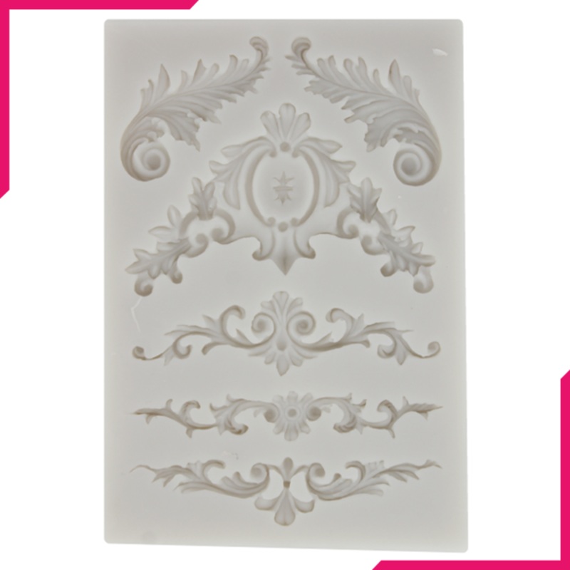 Silicone Fondant Mold European Style Lace