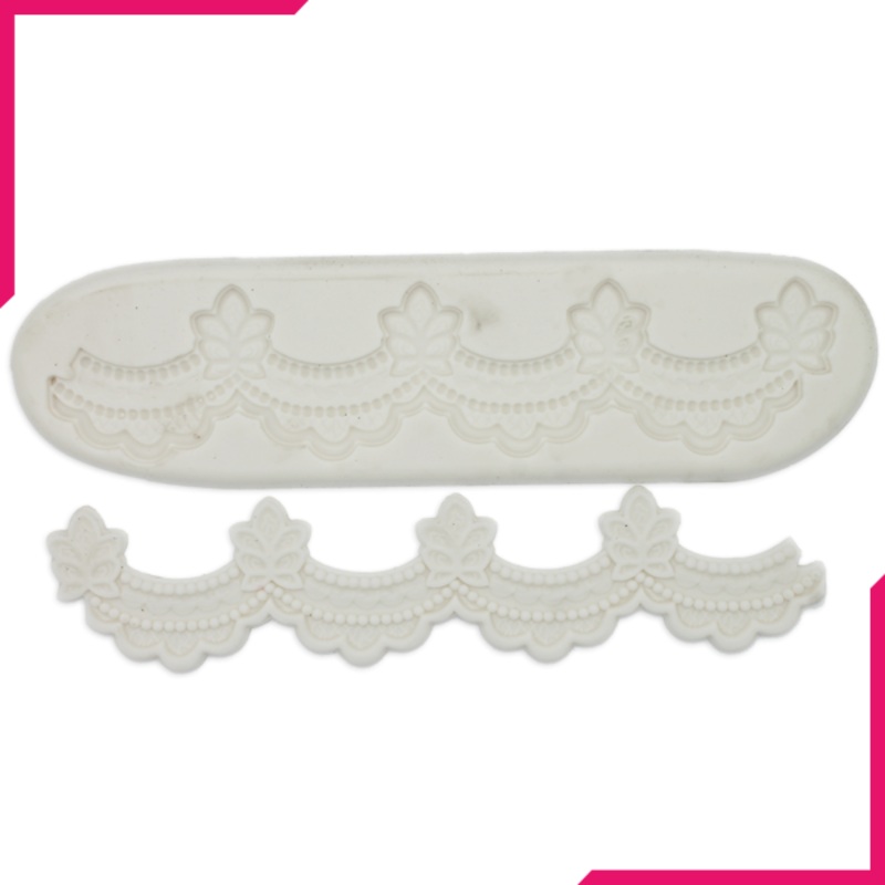 Silicone Fondant Mold Lace Border