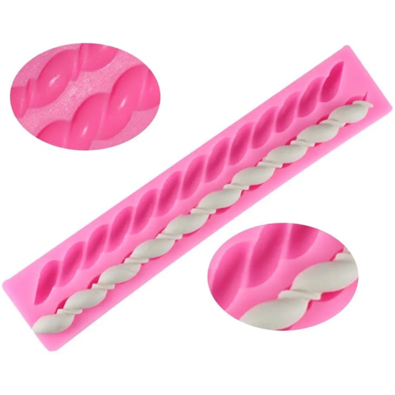 Silicone Fondant Mold Rope