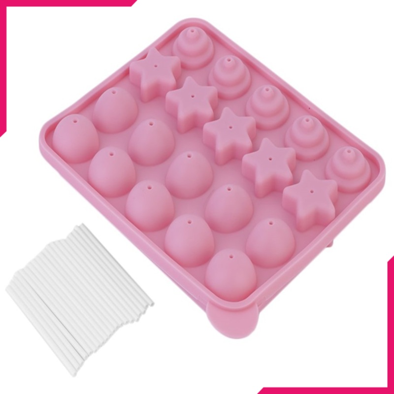 Silicone Lollipop Mold Multi Design