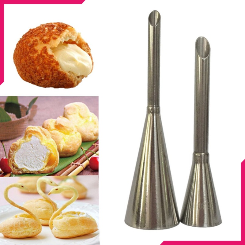 Stainless Steel Puff Cream Pastry Piping Nozzles Set
