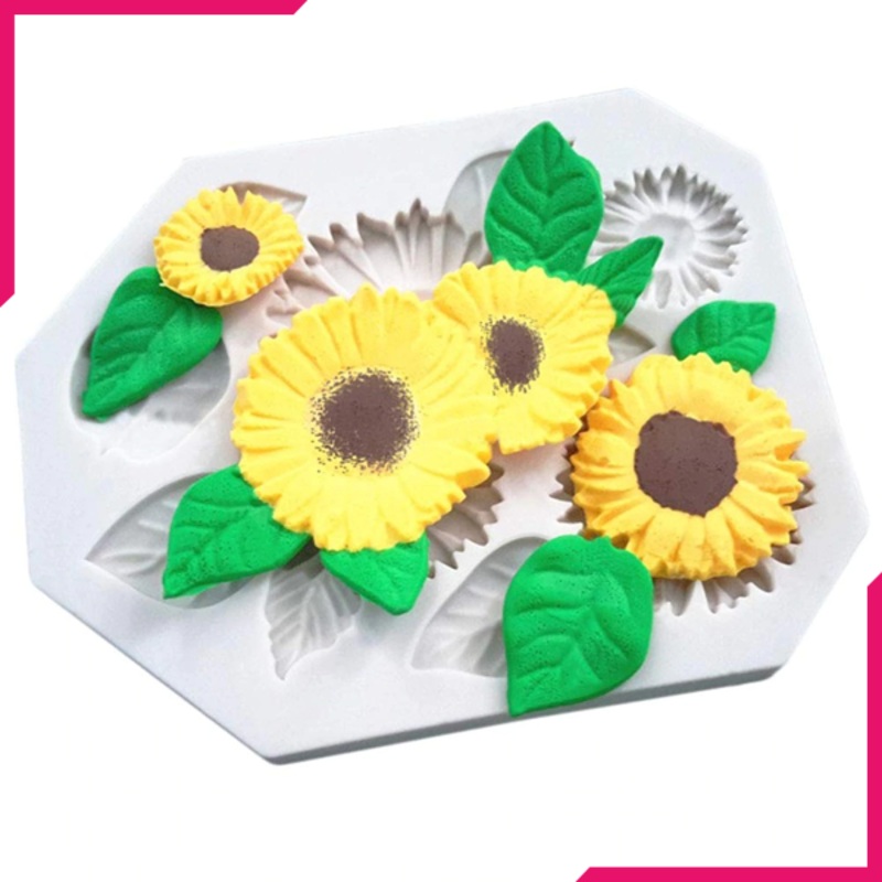 Sun Flower Leaf Silicone Mold