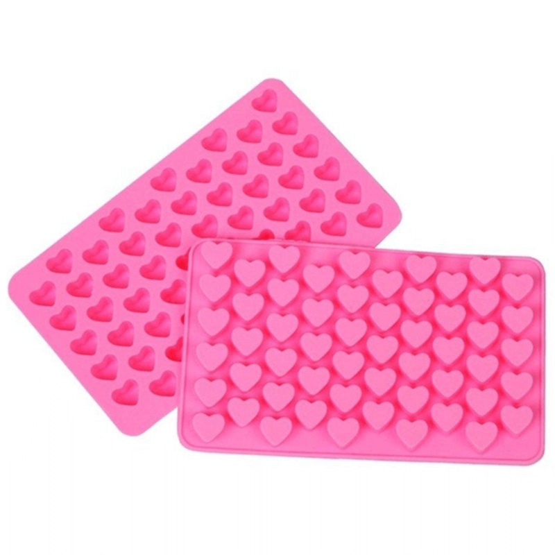 55 Mini Hearts Silicone Decoration Mold