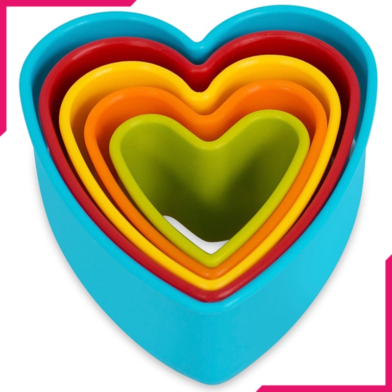 Cookie Cutter Heart Shape 5pcs