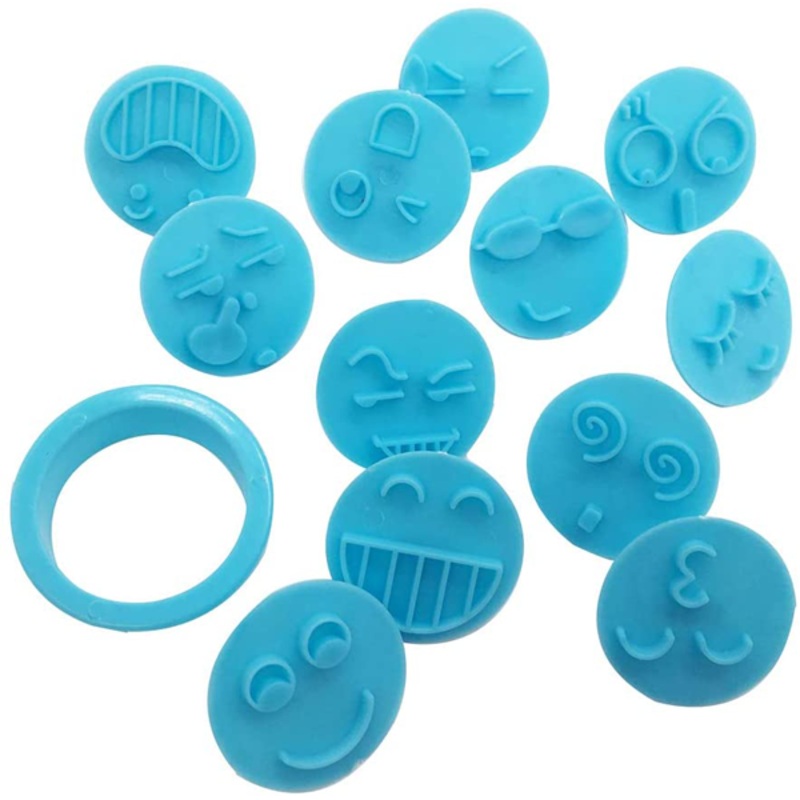 Emoji Stamps Cookie Cutter 13Pcs