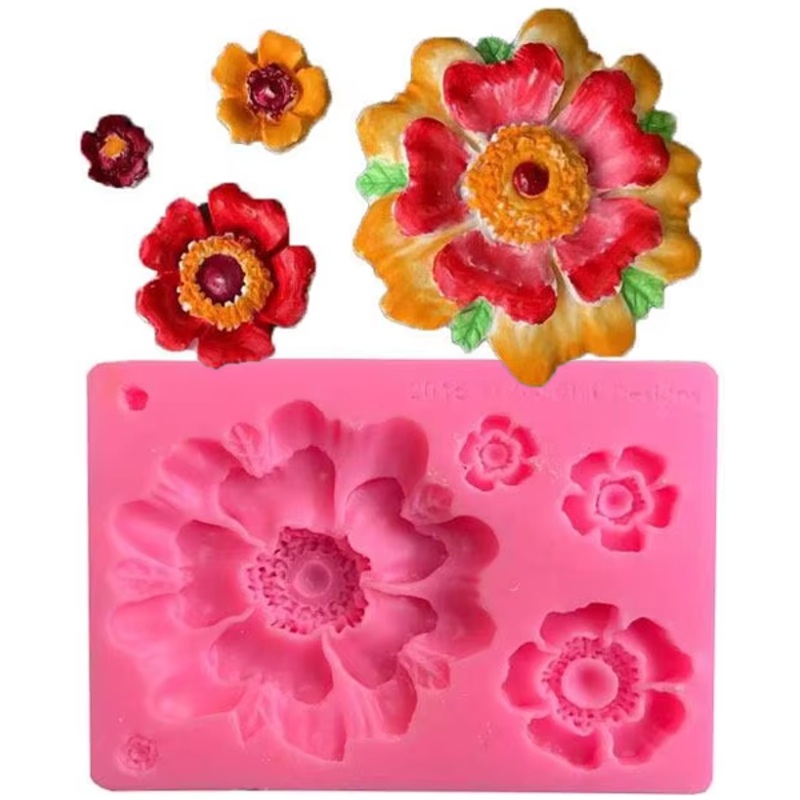 Flower Silicone Fondant Mold