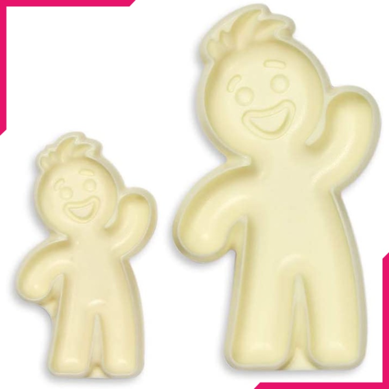 Gingerbread Man Fondant & Cookie Cutter 2Pcs