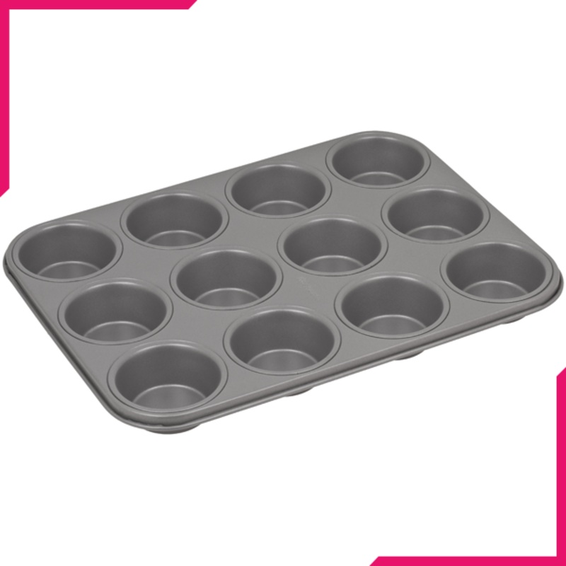 Non-Stick 12Cup Mini Muffin Tray