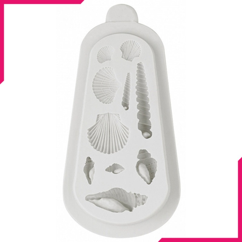 Seashells Silicone Icing Mould