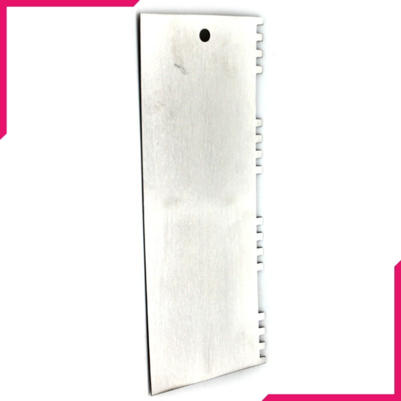 Stainless Steel Icing Comb Pattern 11