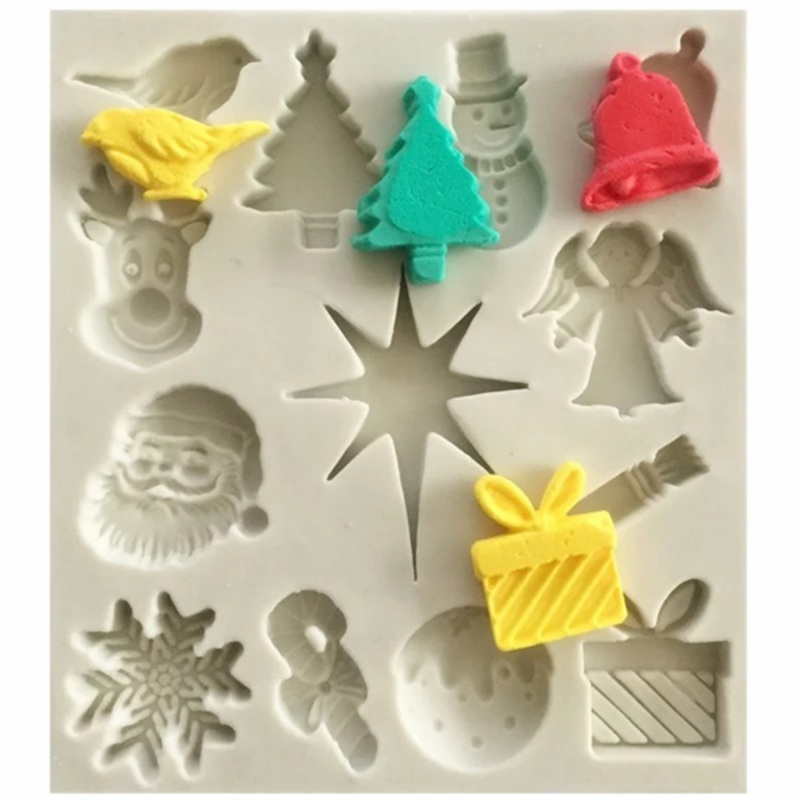 Christmas Embellishments Silicone Mold