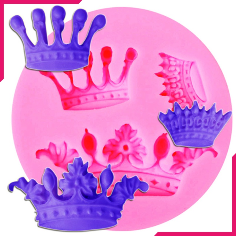 Crowns Silicone Fondant Mold