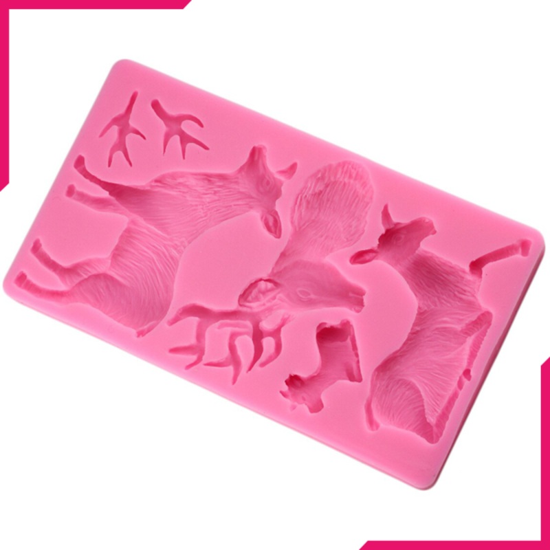Deer Head 3D Silicone Mold