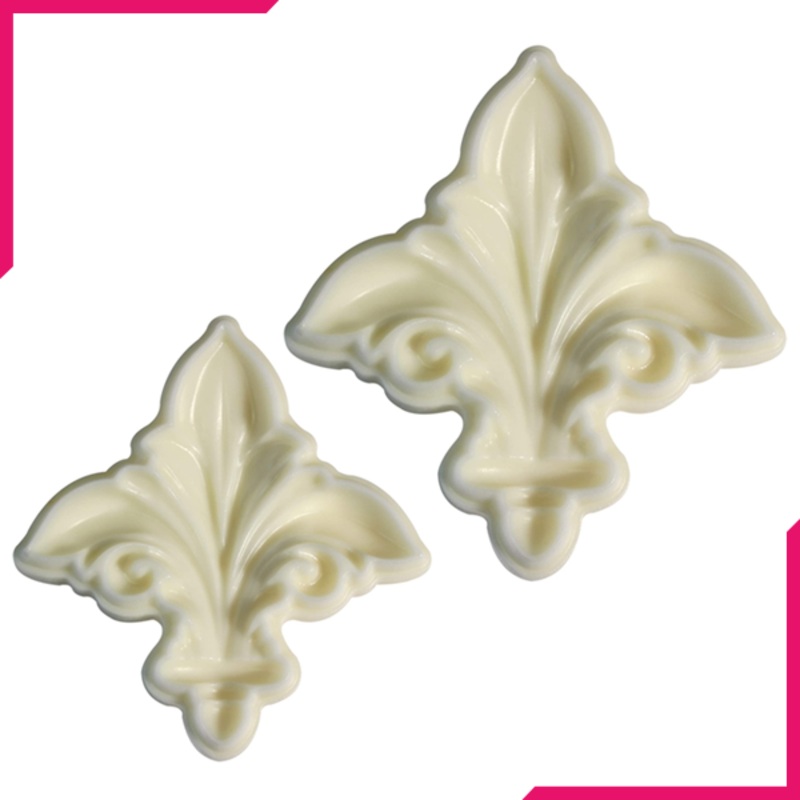 Fleur De Lys Pop It Mould Set Of 2