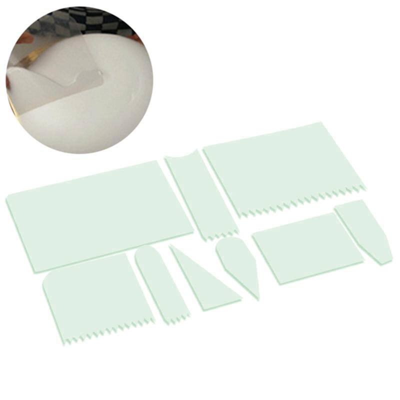 Flexible Cake Smoother 9pcs